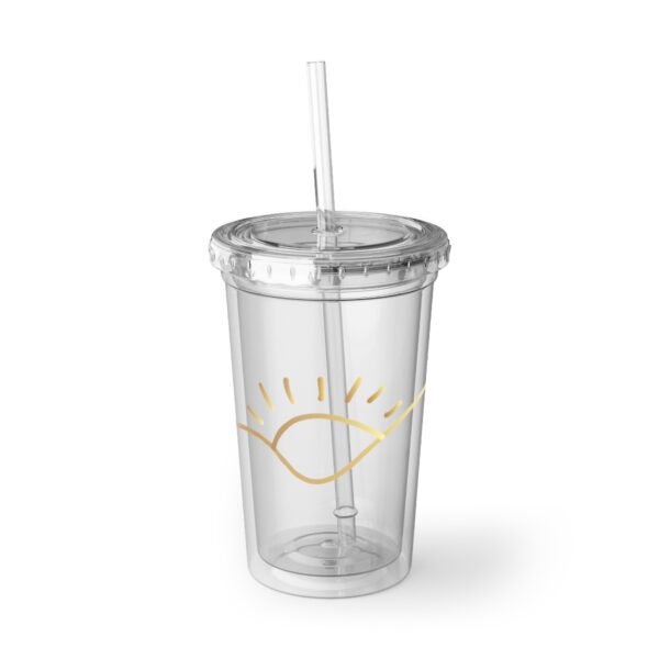 Sunrise Cup w/Straw